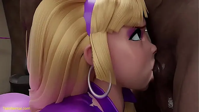 Dripping with pleasure: Blonde MILF Pacifica Northwest sucks black cock