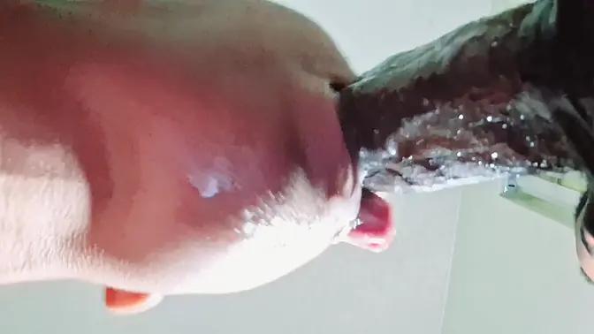 Ebony Beauty Sucks Best Cock in Town