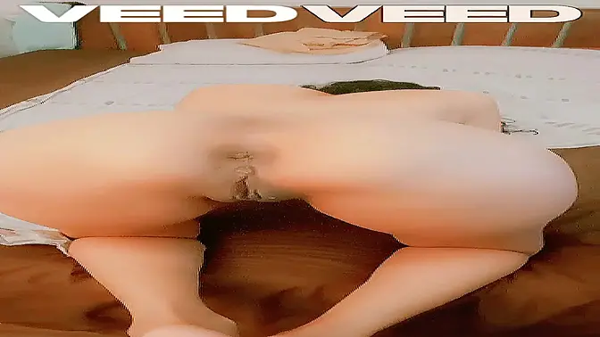 Ebony brunette gushes with pleasure from big cock