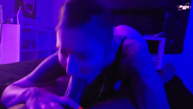 Elle Gets Aggressive BBC and Creampie