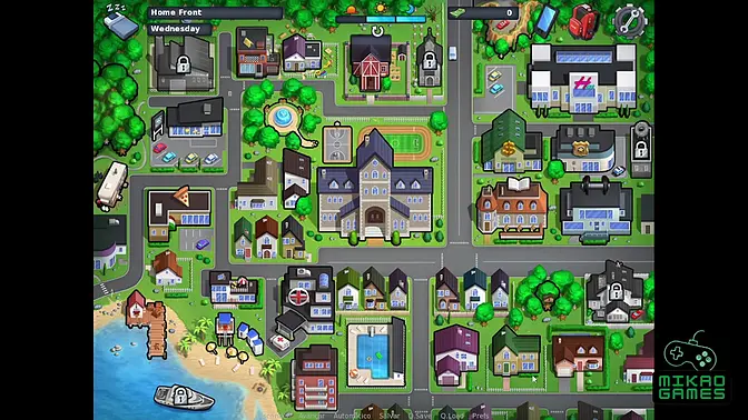 Emo Goth MILF black woman gives big boob hentai blowjob in adult visual novel