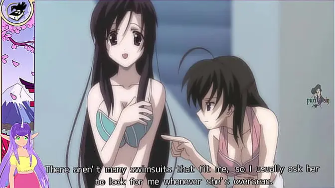 English-speaking Vtuber gets her big tits played with in rough anime sex