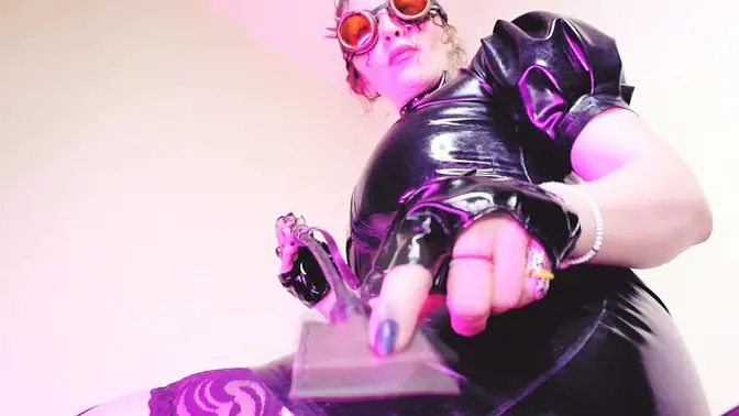 Eva Latex: A Milf's POV in Stockings and High Heels