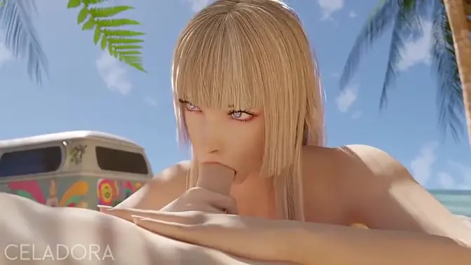 Evil Audios Blonde Gets Her Ass Fucked and Gives a Thigh Job