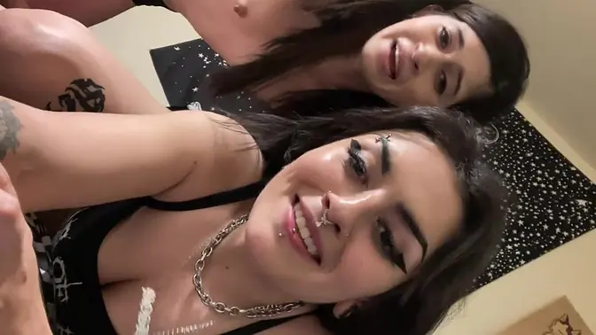 Ex-Girlfriends turned roomies get wild