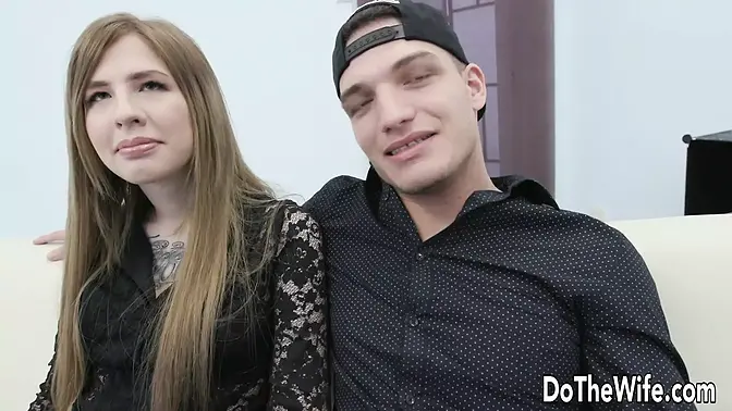 Ex-wife Jaclyn Jordan takes it in the bum while cuck-old watches