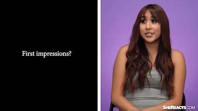 Excited blonde teen watches him jerk off and cum