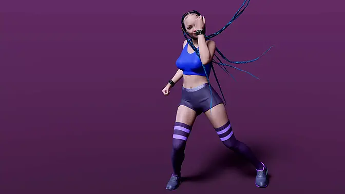 Exotic Nude Dancers in erotic 3D animated fun for women