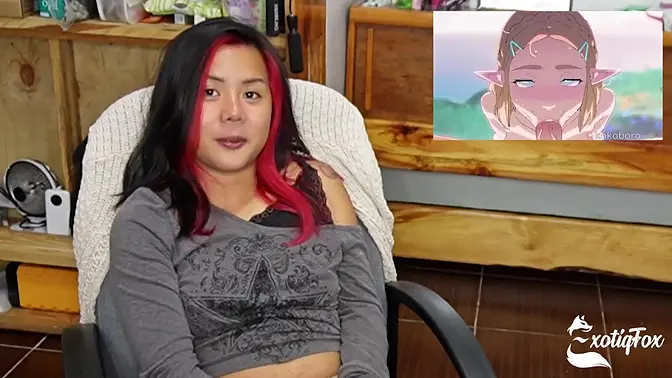 ExotiqFox's cute Asian girl solo masturbation