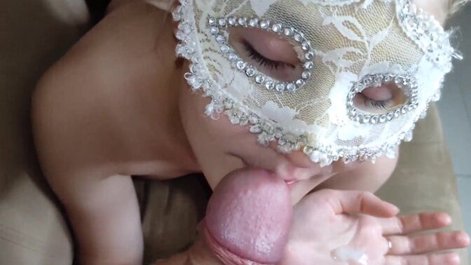 Face fuck for young lady, she love get bick cock deep in her mouth and eat all huge cumshot! 4K UHD, julandjon