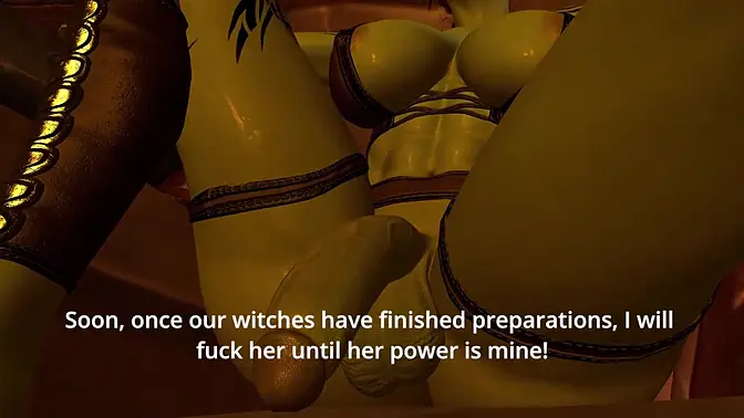 Fallen Princess Chapter Two - Futanari Elf Fucked by Big Cock Monsters