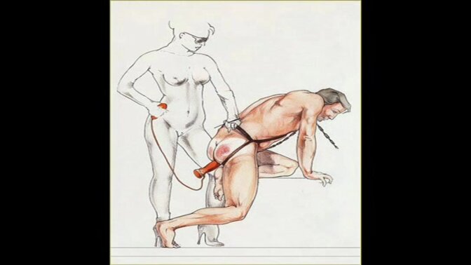 Femdom fetish clothes bdsm bondage wear art strapon comics