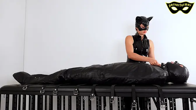 Femdom Mistress rules over submissive slave in intense facesitting session