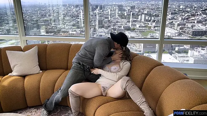 Fidelity MILF rides cock and sucks