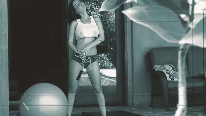 Filthy neighbors film voluptuous MILF getting fucked