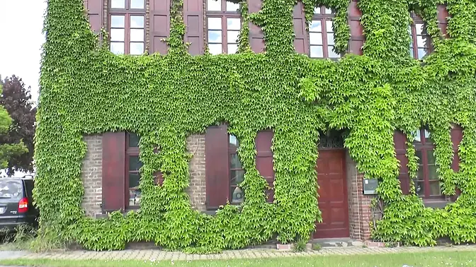 Filthy nun gets fucked outside near church