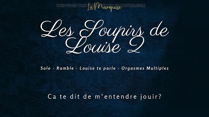 French naughty girl talks dirty while fingering herself