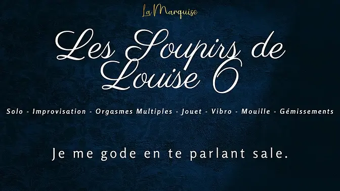 French wife shares her solo masturbation session on mic