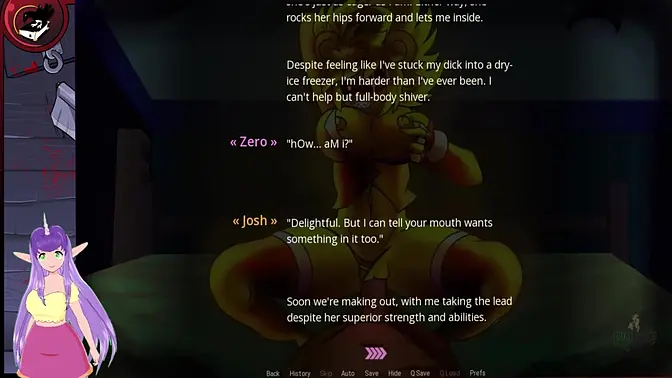 Frennie Fazclaire's big-dicked gamer gets rough cowgirl ride