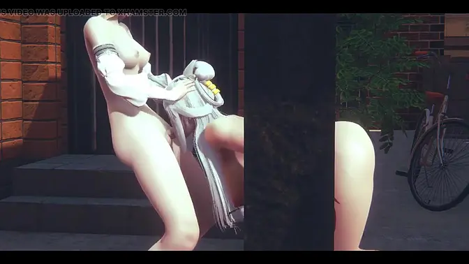 Futanari Jean gets her ass sucked by Ningguang