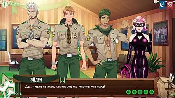 Game: Friends Camp, episode 52 - They were left alone (Russian voiceover)