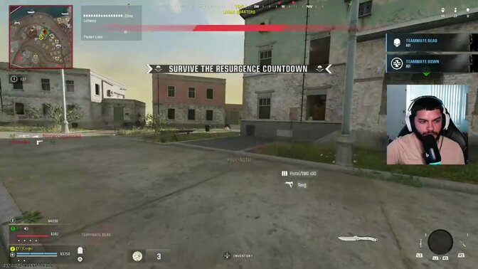 Gaming girlfriend gets a creampie in Call of Duty Warzone