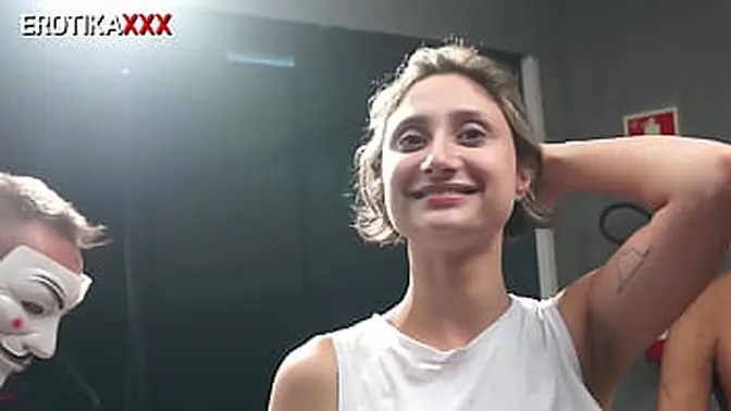 Gangbang with hotwife Sadira at private club - Part 2