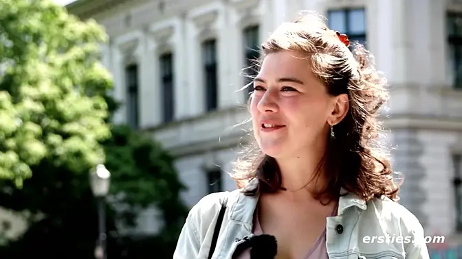 German amateur couple gets intimate on first date