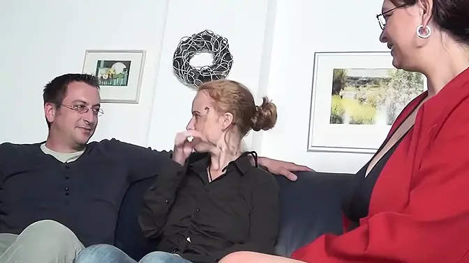 German couple gets fucked and fucks