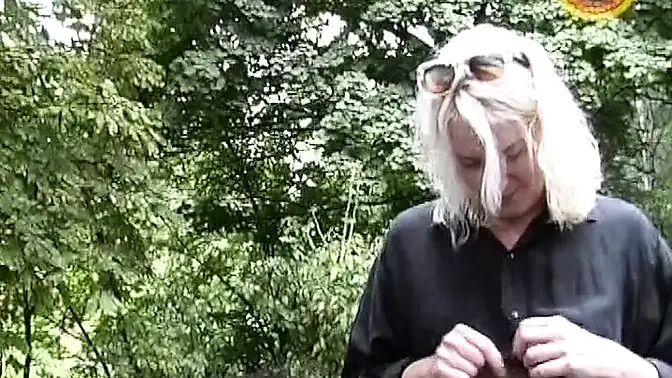 German MILF gets fucked hard after shaving