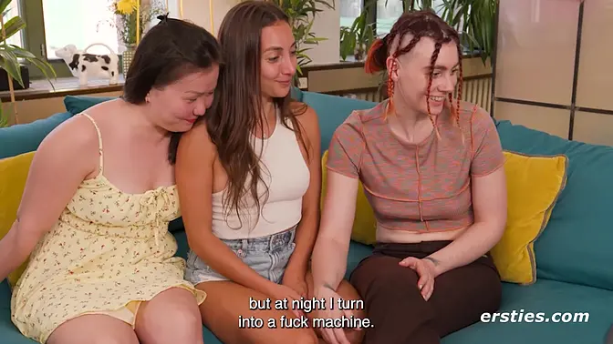 German Slut Squirts and Gains Multiple Orgasms