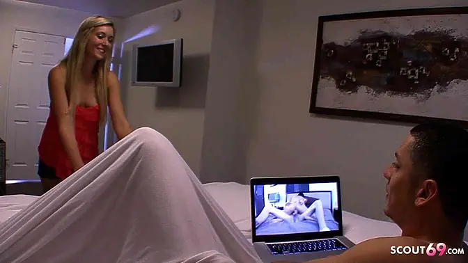 Girl Next Door's First Hardcore Sex with Biggest Dick Neighbor