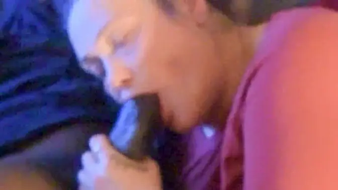 Giving him that gawk gawk