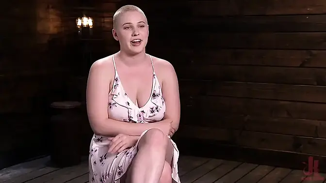 Good girl gets bound, suffers, and begs for mercy