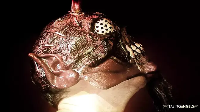 Gorgeous blonde babes fuck and suck in cosplay orgy