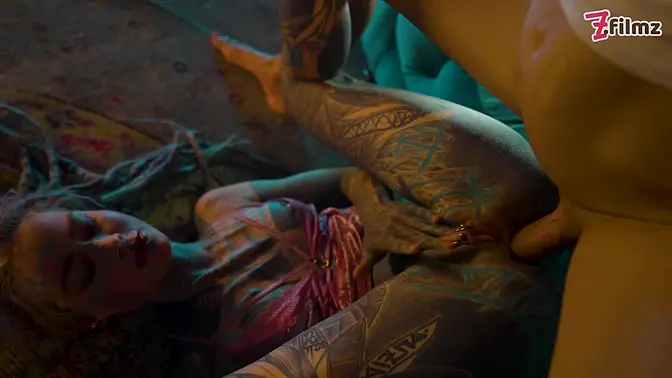 Goth girl caught fucking herself with big toy