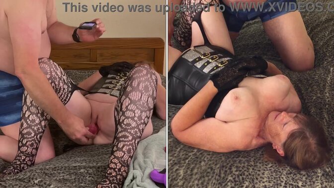 Granny Carmen's Dildo Fucking, Cock Sucking Cum In Mouth Blowjob