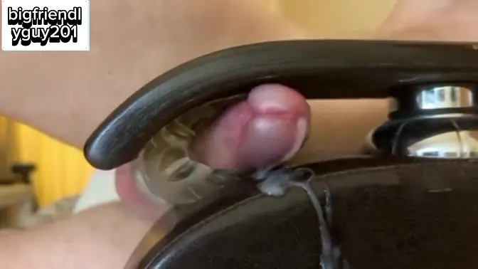 Handsome man moans and cums on Fleshlight with dirty talk