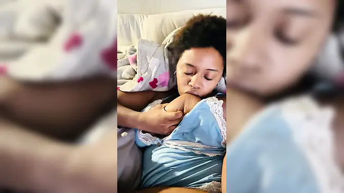 Handsy little Carmen touching her sexy body