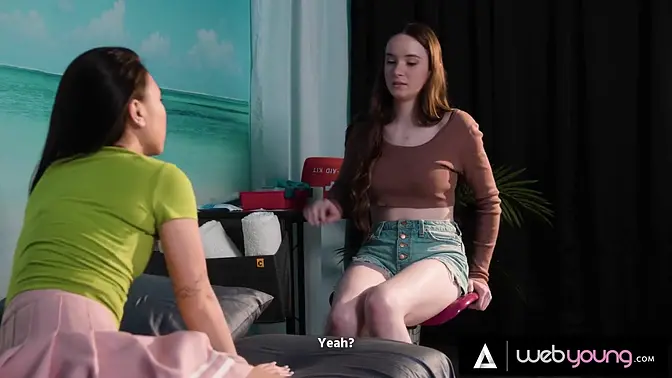 Hazel Moore and Kimmy Kimm's Lesbian Lust