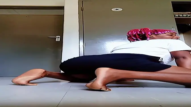 He feel honey after shooting a video and he slept with me