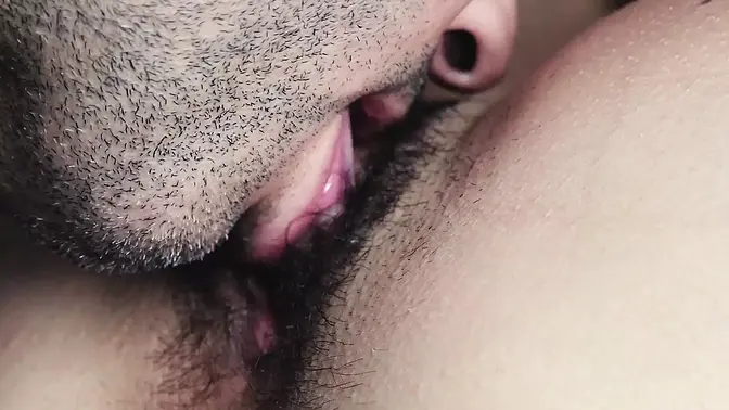 He goes down on me and licks my pussy