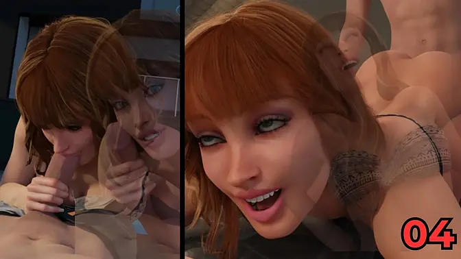 Helping Neighbour: Big Cock & Mature Tits