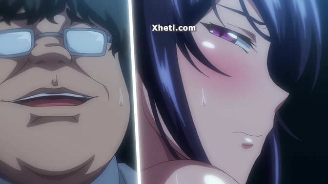 Hentai babe gets an anal creampie