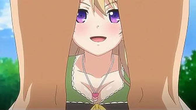 Hentai teens fucking in public park