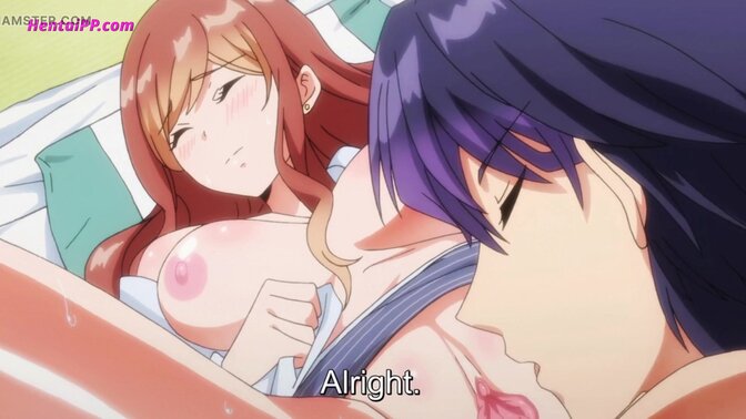 Horny slut gets a big cock in her tight pussy as she moans in 3D HENTAI