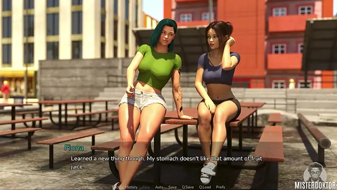 Horny teen slut rides cock and shows off her wet, perfect tits