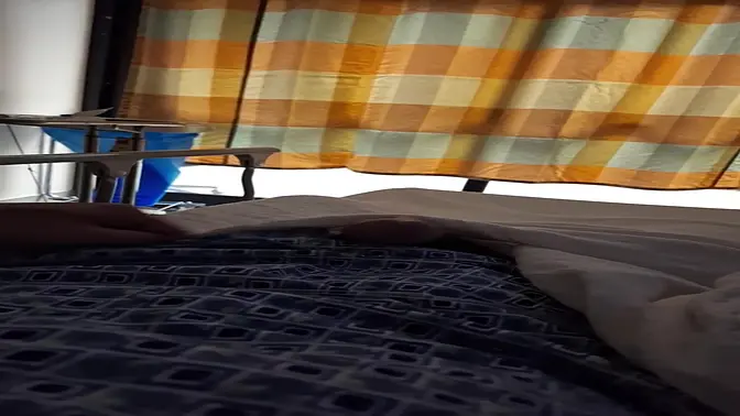 Hospital nympho strokes muscular horse cock in front of an audience