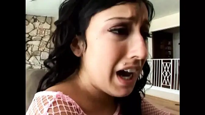 Hot babe gets lost in anal pleasure on doggy