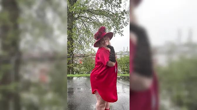 Hot BBW granny in sexy lingerie with big tits and ass